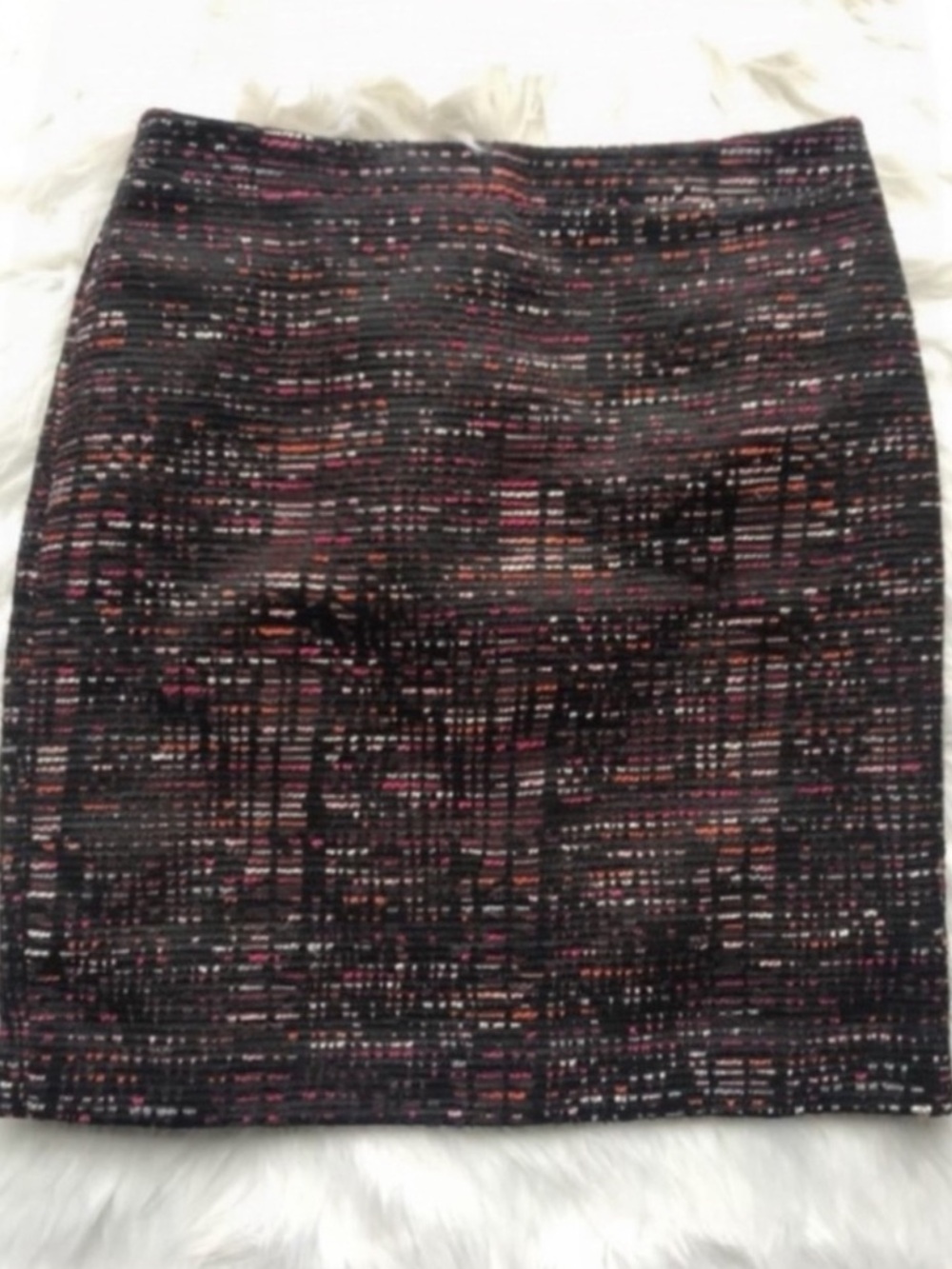 Ann Taylor LOFT Tweed Pencil Skirt